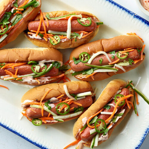 Vietnamese Hot Dog, Banh Mi Style