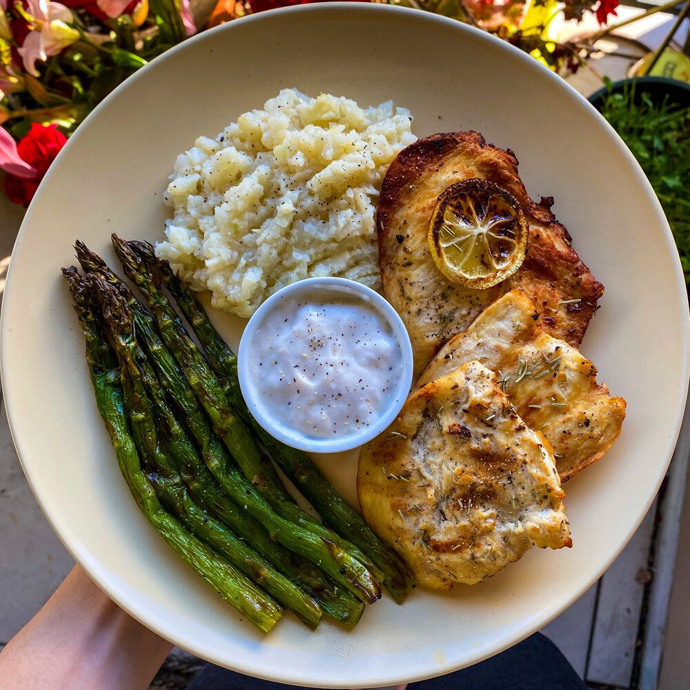 Lemon and Herb Chicken (with a cool technique) - Two Kooks In The