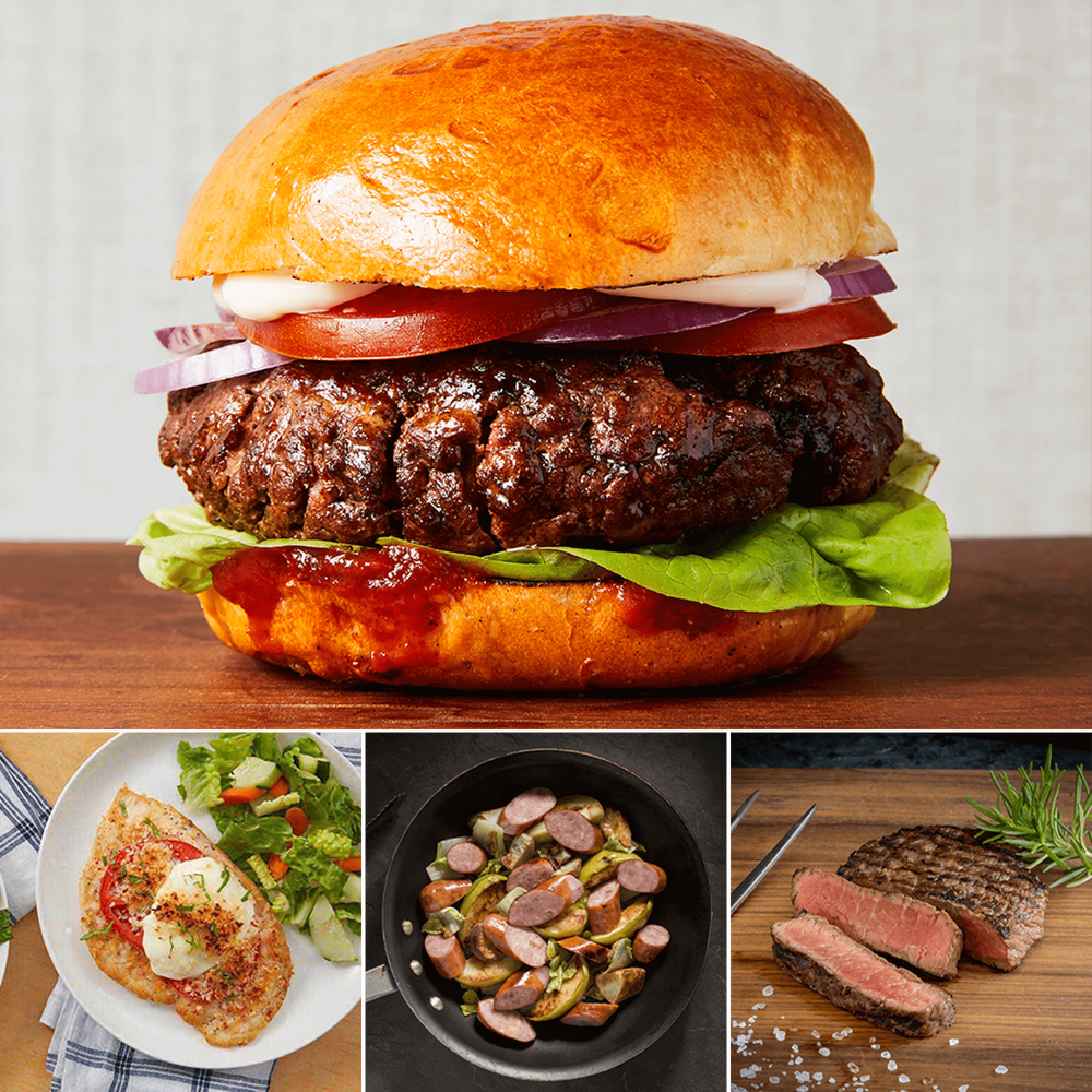 Premium Steak, Sausage and Burgers Gift Bundle image number 3