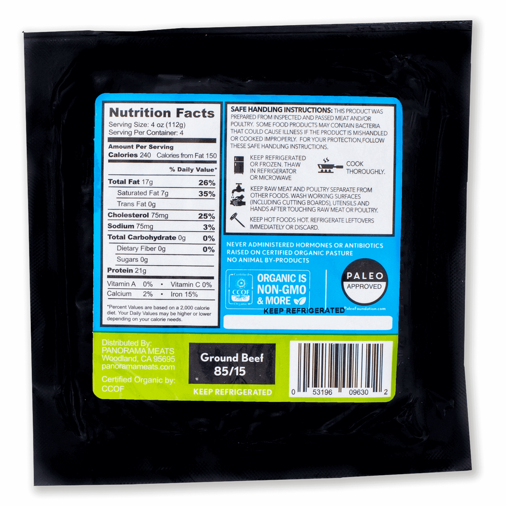 Organic Grass-Fed 85/15 Ground Beef image number 3