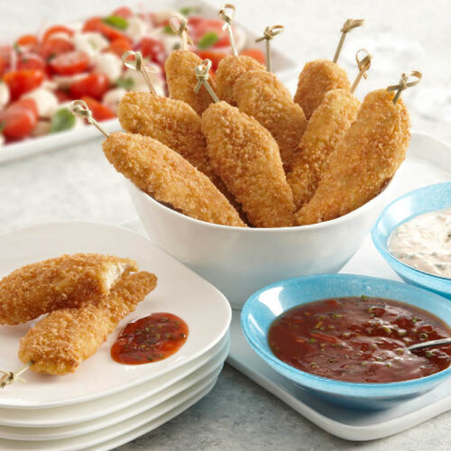 Chicken Tenders With Two Dipping Sauces