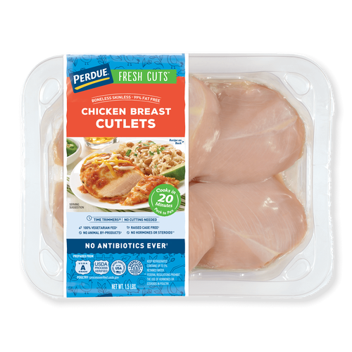 Pre-Cut Chicken Breast Cutlets