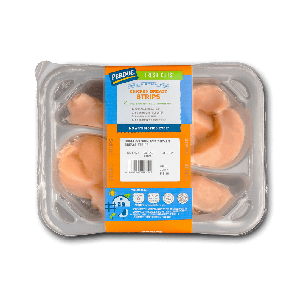 Pre-Cut Chicken Breast Strips image number 3