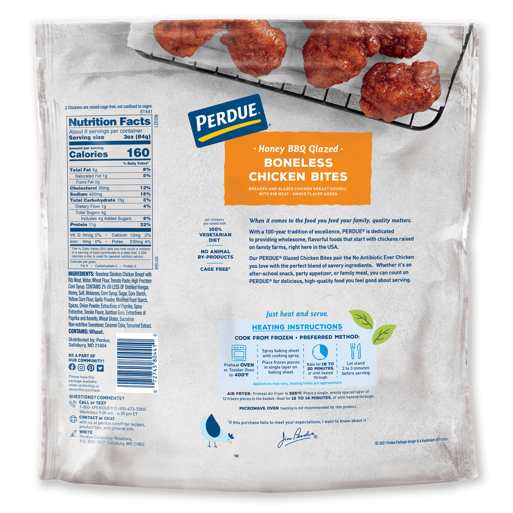 Honey BBQ-Style Chicken Breast Bites image number 1