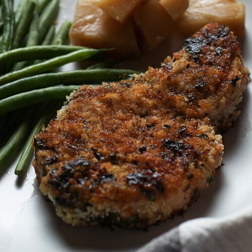 Panko Breaded Pork Chops