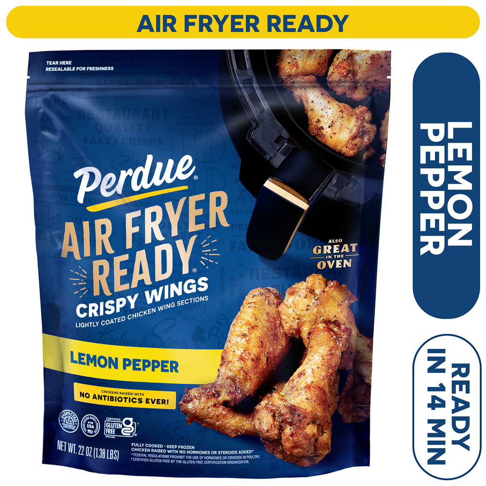 PERDUE&reg; AIR FRYER READY&trade; LEMON-PEPPER CRISPY WINGS image number 0