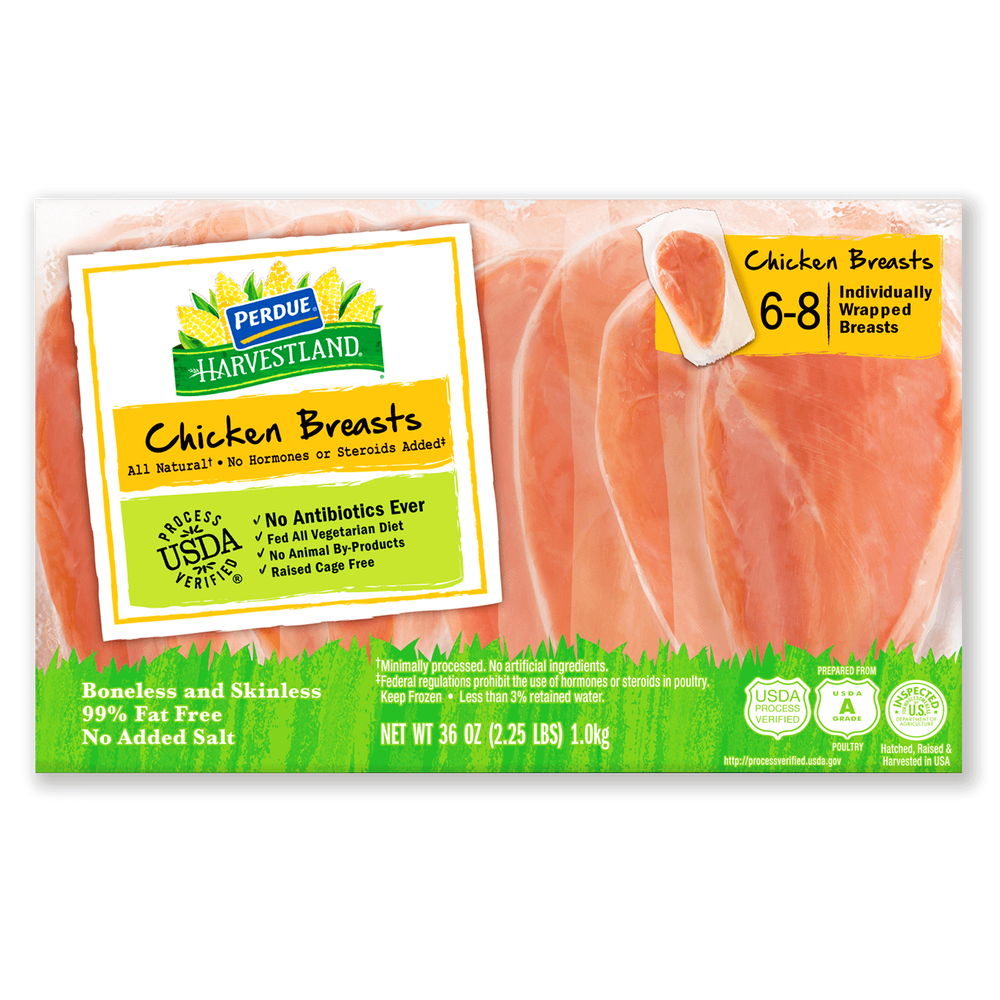 Perdue Harvestland Boneless Skinless Chicken Breasts image number 1