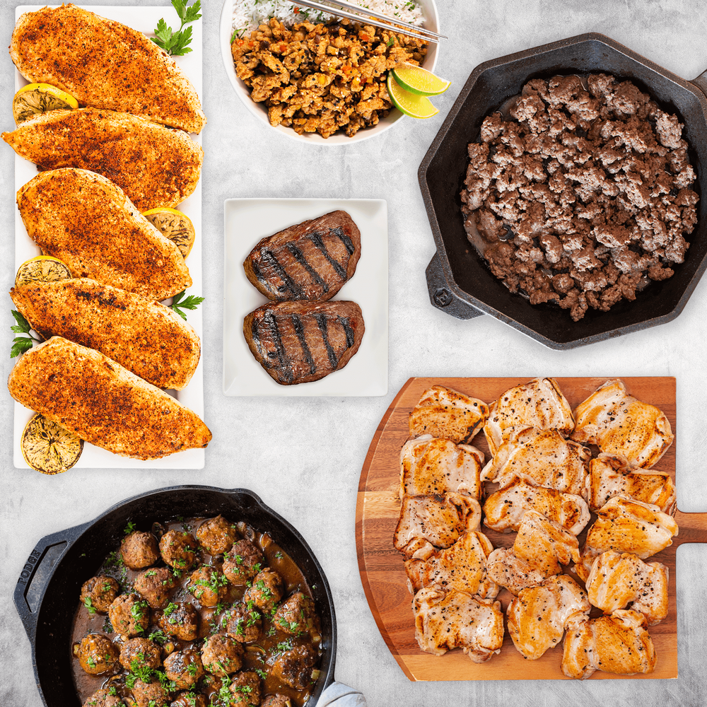 Taste the Organic Difference Chicken and Beef Bundle image number 0