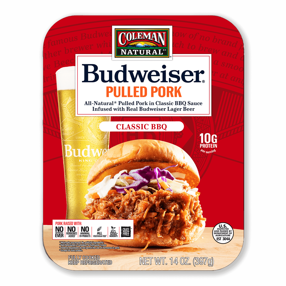 Coleman Natural Budweiser® BBQ Classic Pulled Pork image number 1