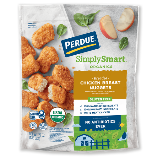 Organic Breaded Chicken Breast Nuggets