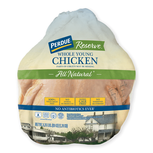 PERDUE® HARVESTLAND® Organic Whole Chicken With Giblets and Necks