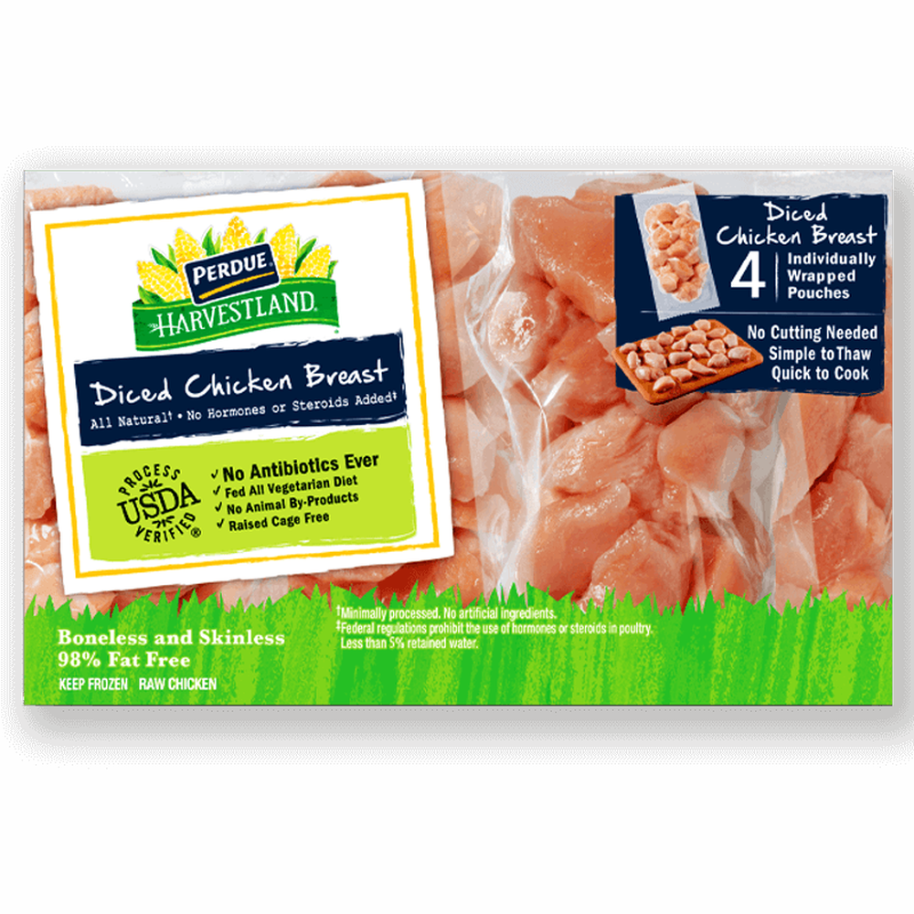 Perdue Harvestland Diced Chicken Breasts image number 2