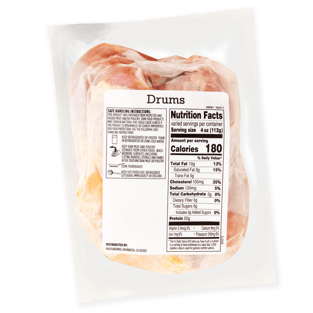 Pasturebird Pasture Raised Chicken Drumsticks image number 8