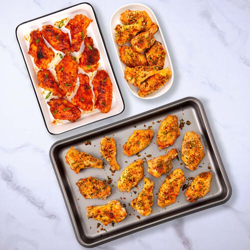 Bulk Organic Chicken Wing Sections Bundle
