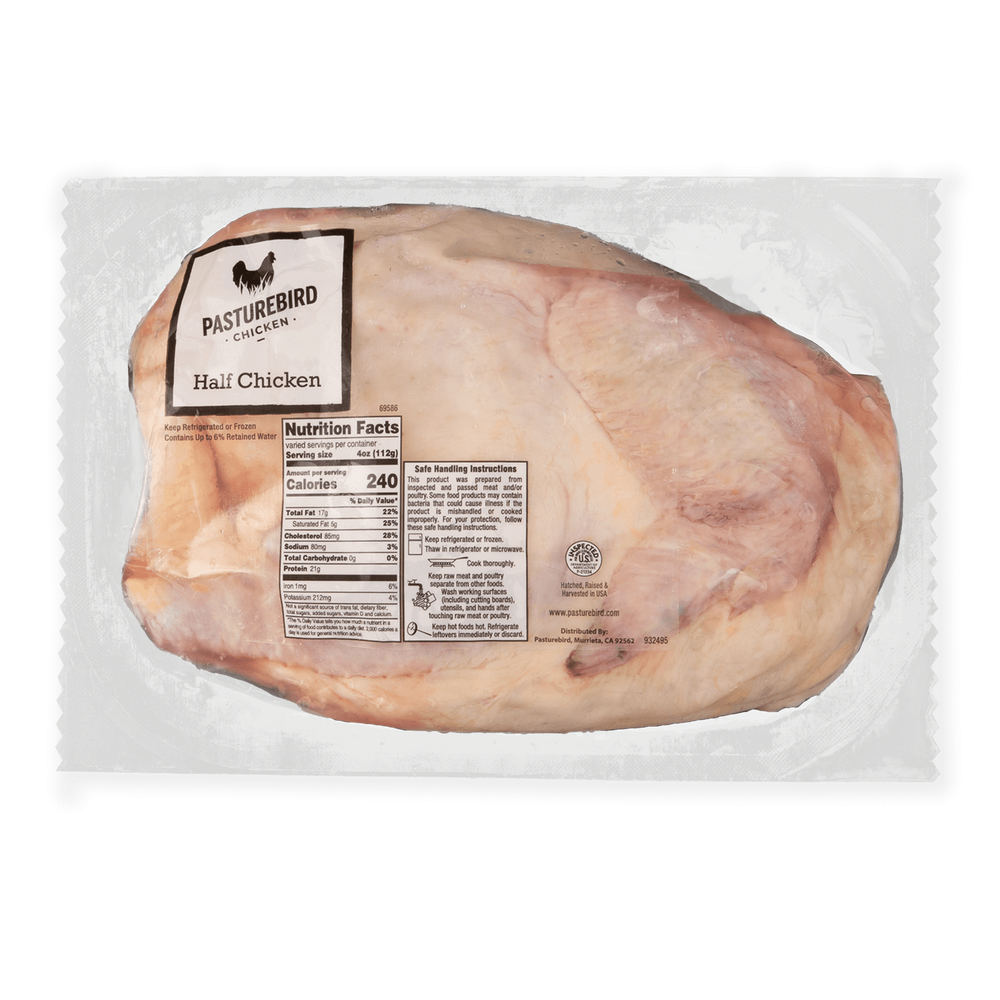 Pasturebird Pasture Raised Half Chicken - Small image number 4