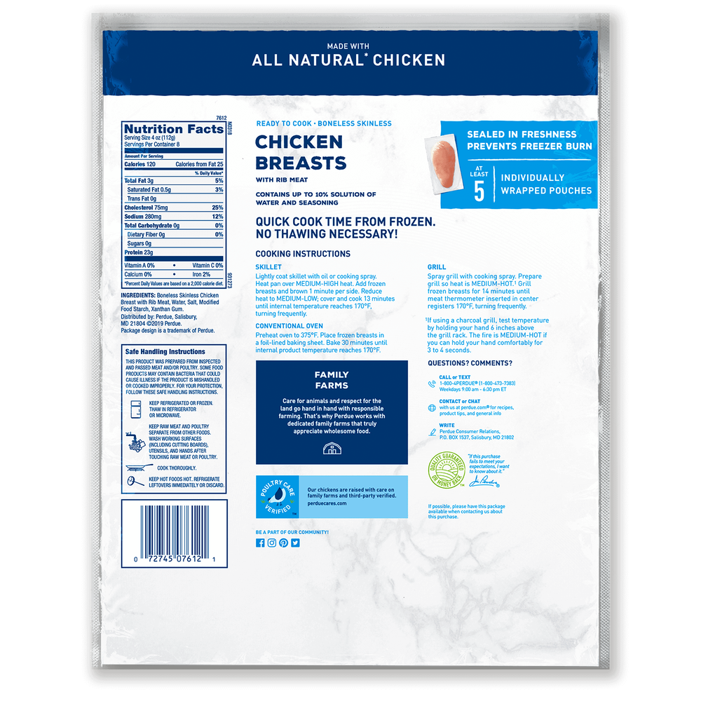 Individually Wrapped Chicken Breast Filets image number 3