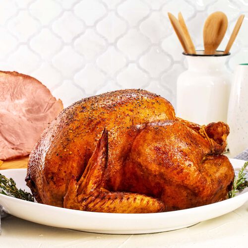 Holiday on the Farm Spiral Ham and Whole Turkey Bundle