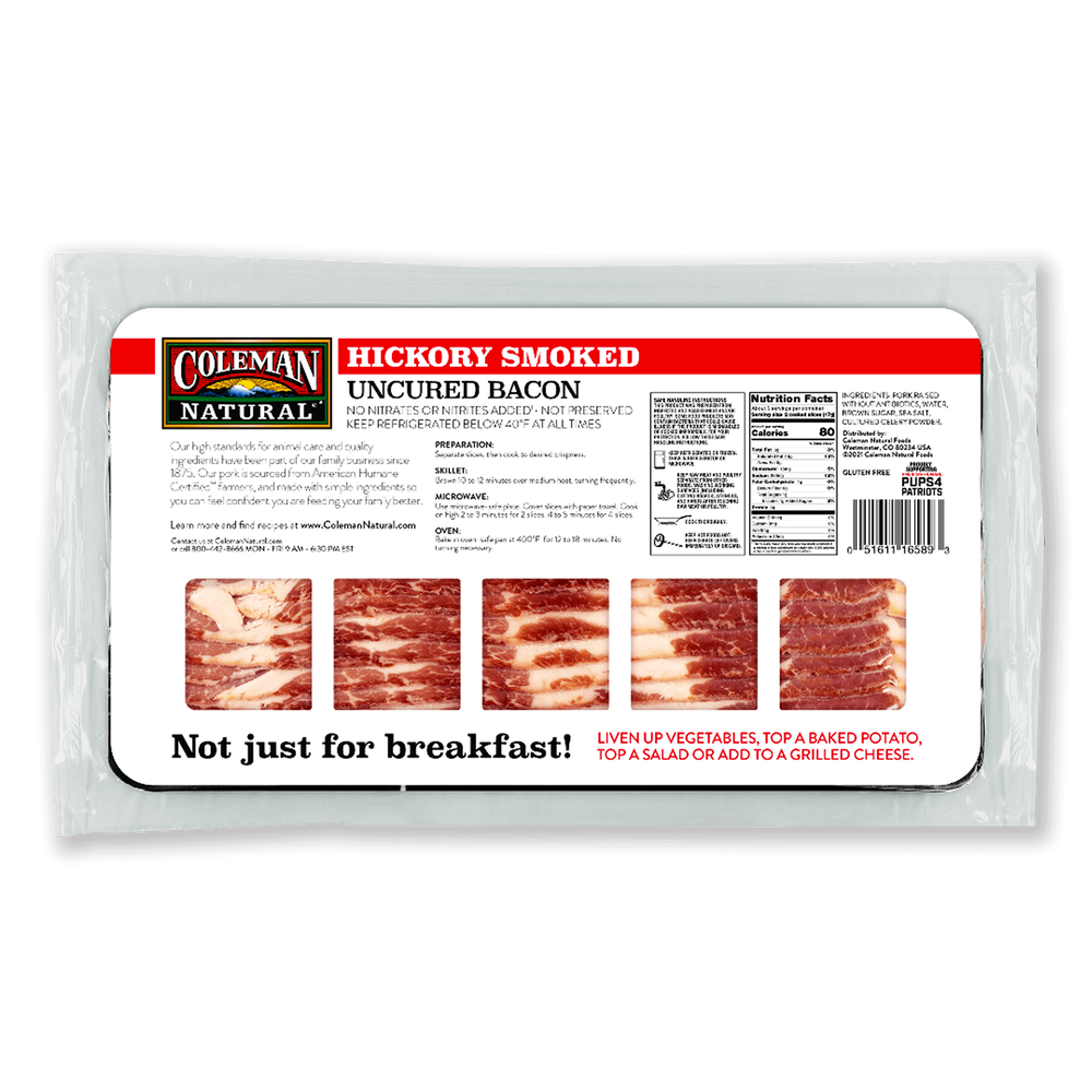 Uncured Hickory Smoked Bacon image number 1