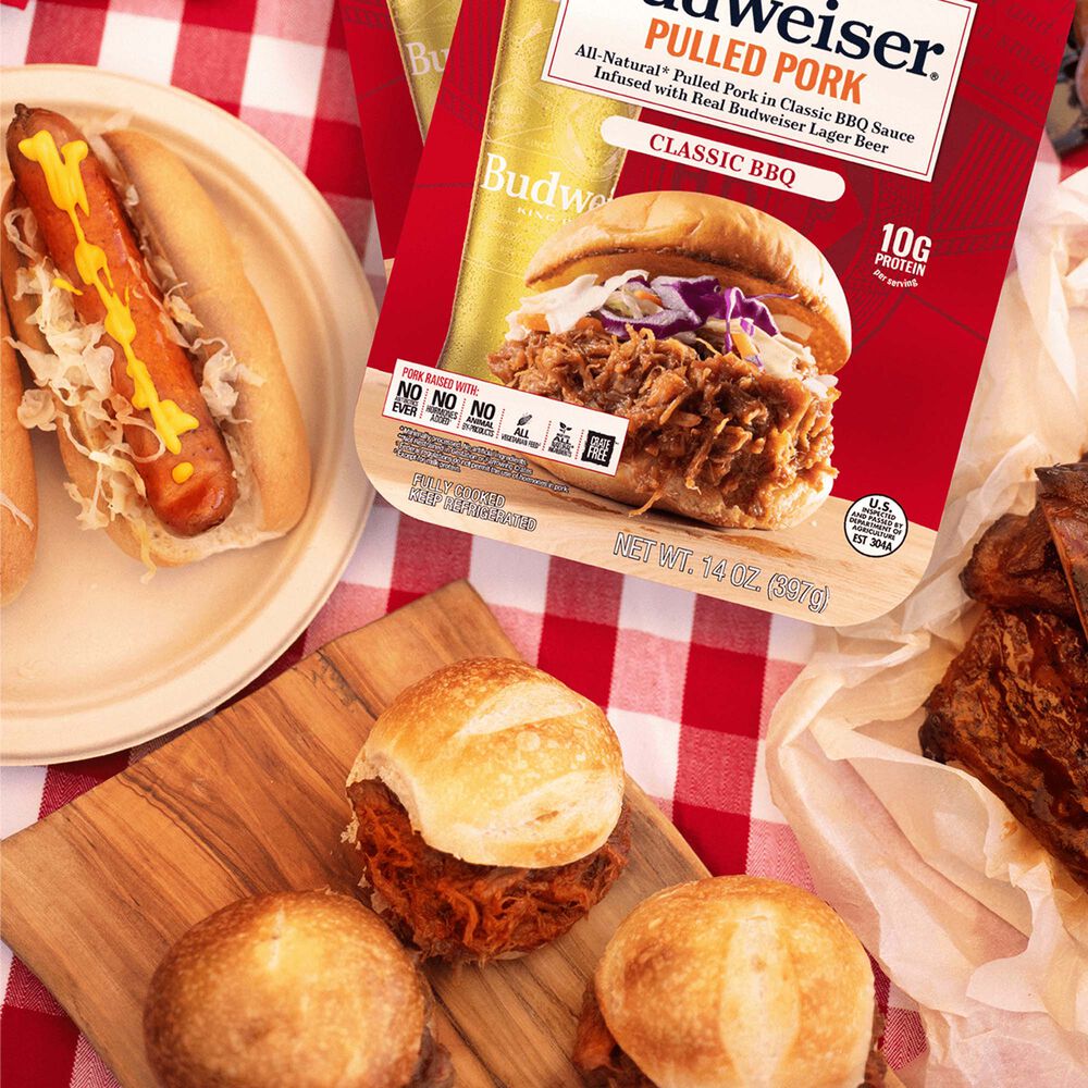 Coleman Natural Budweiser&reg; BBQ Spicy Pulled Pork image number 1