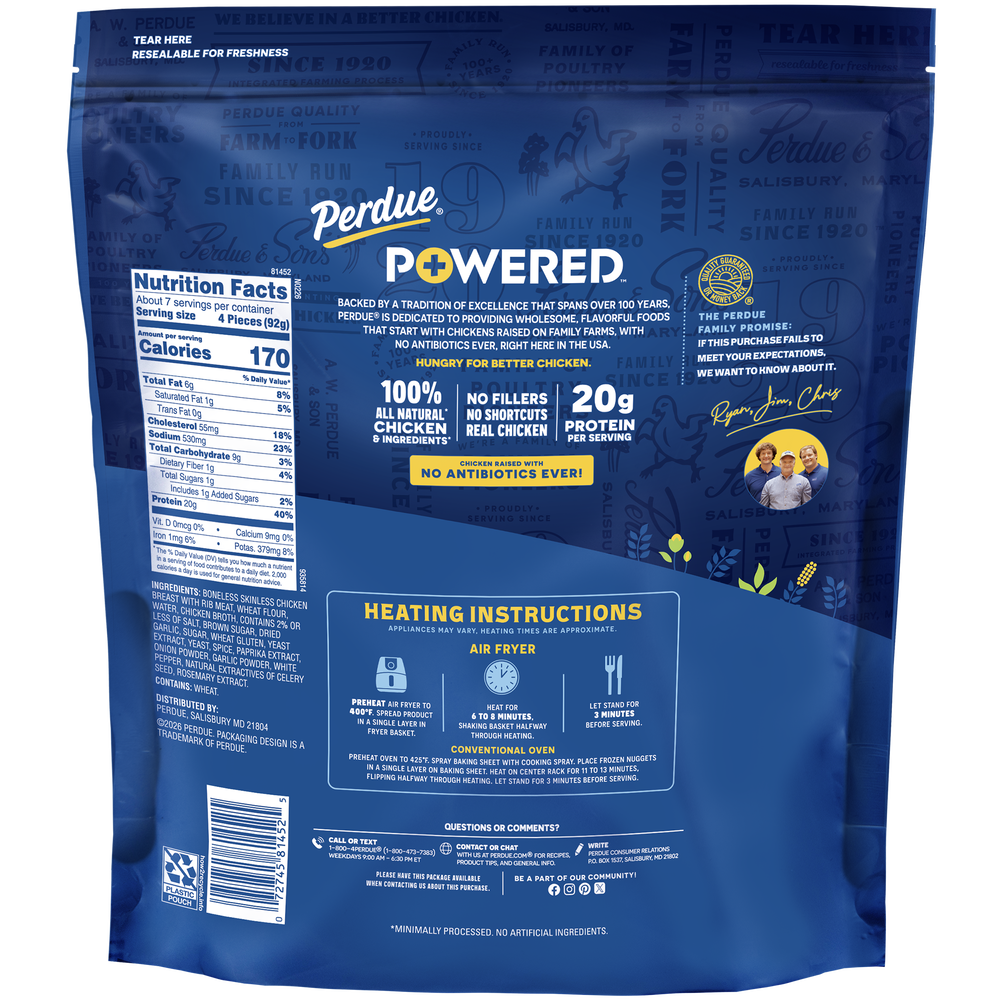 Perdue&reg; Powered&trade; High Protein Chicken Nuggets image number 6
