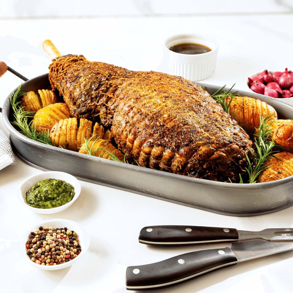 Niman Ranch Carving Leg of Lamb image number 2