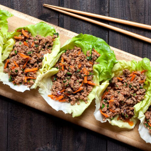 Pork Lettuce Wraps