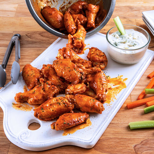 Grilled Ghost Pepper Chicken Wings