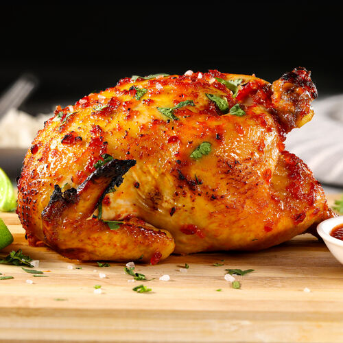 Smokey Honey-Sambal Cornish Hens