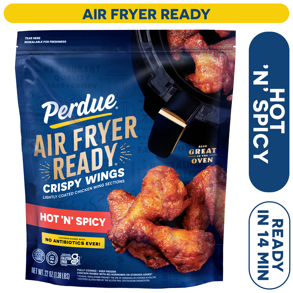 PERDUE&reg; AIR FRYER READY&trade; HOT 'N SPICY CRISPY WINGS image number 0