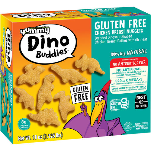 Yummy Dino Buddies Gluten-Free Chicken Breast Nuggets