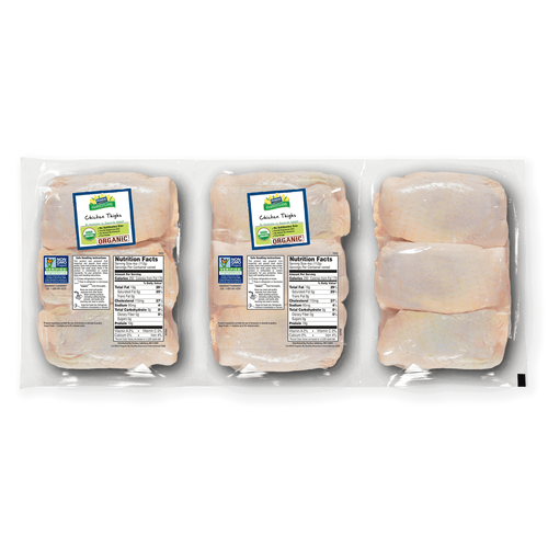 Organic Bone-In Chicken Thighs