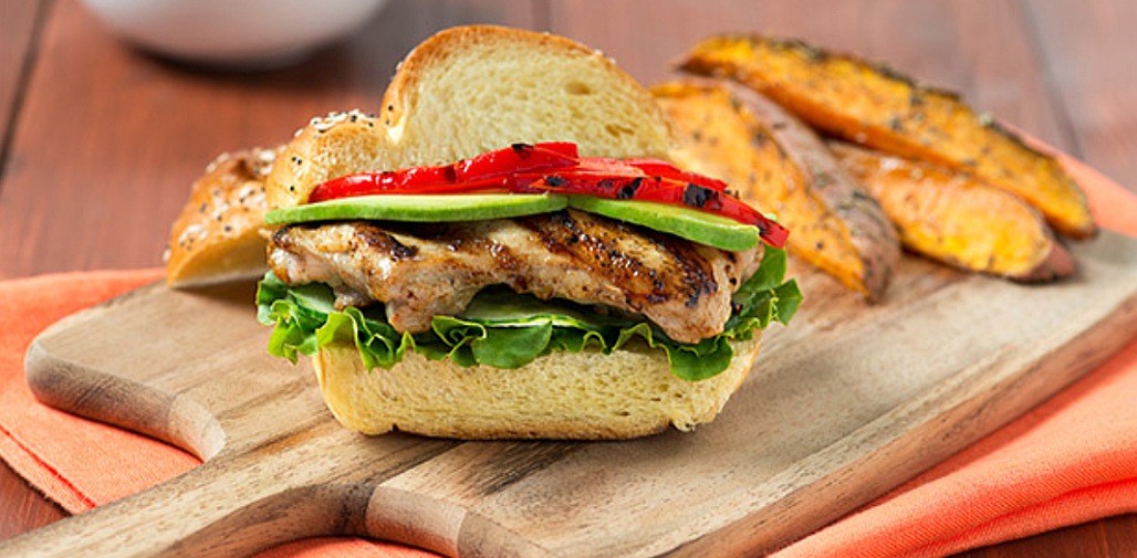 best grilling recipes - spicy Asian chicken sandwich recipe