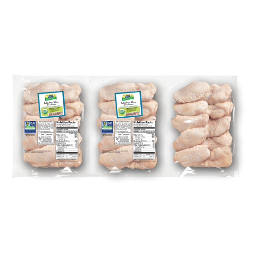 buy frozen wings - organic chicken wing sections