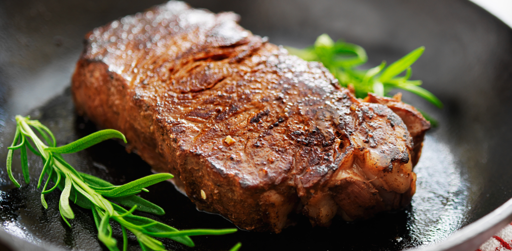 Valentines dinner ideas - cast iron steak recipe