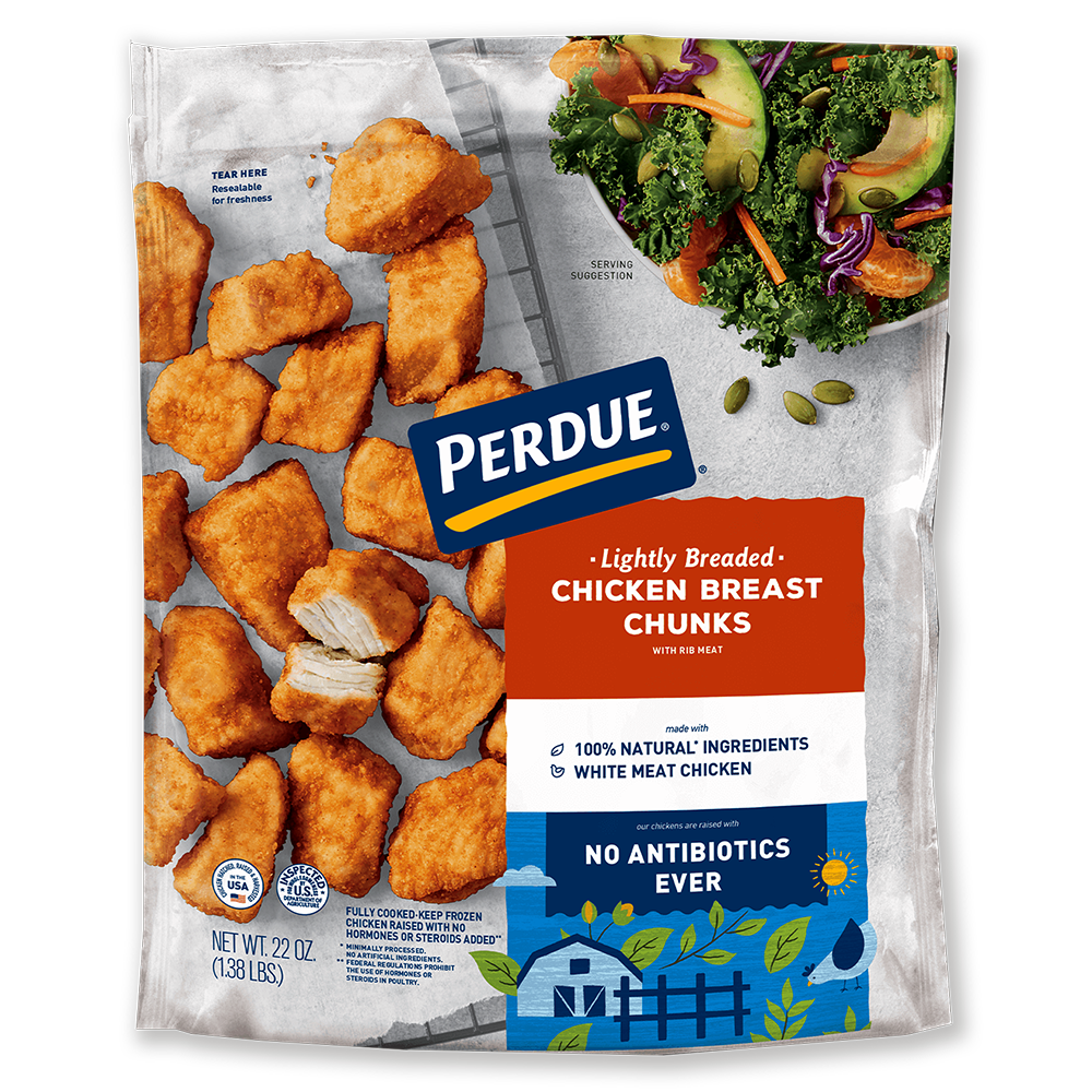 buy Perdue lightly breaded chicken breast chunks