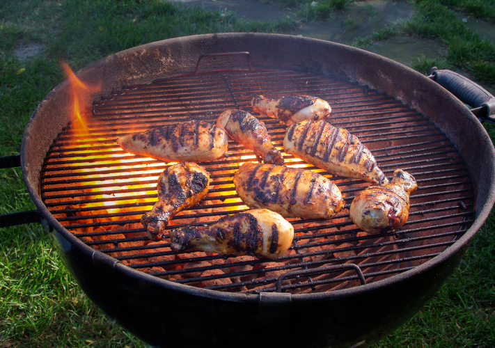 how to grill chicken on a gas grill