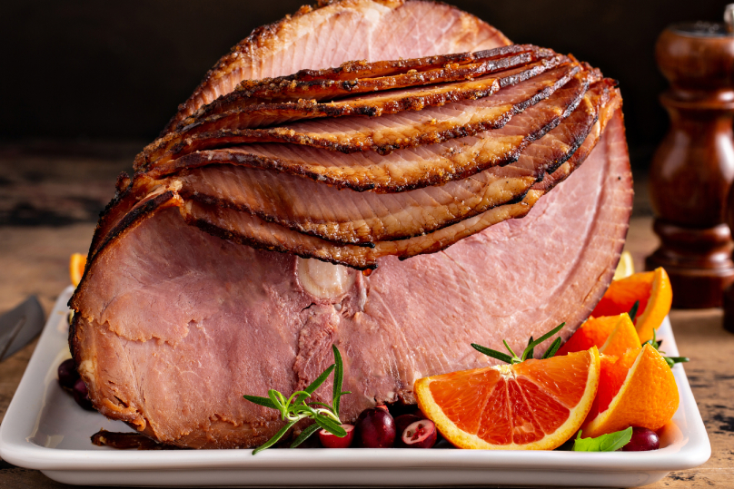 Niman Ranch spiral ham