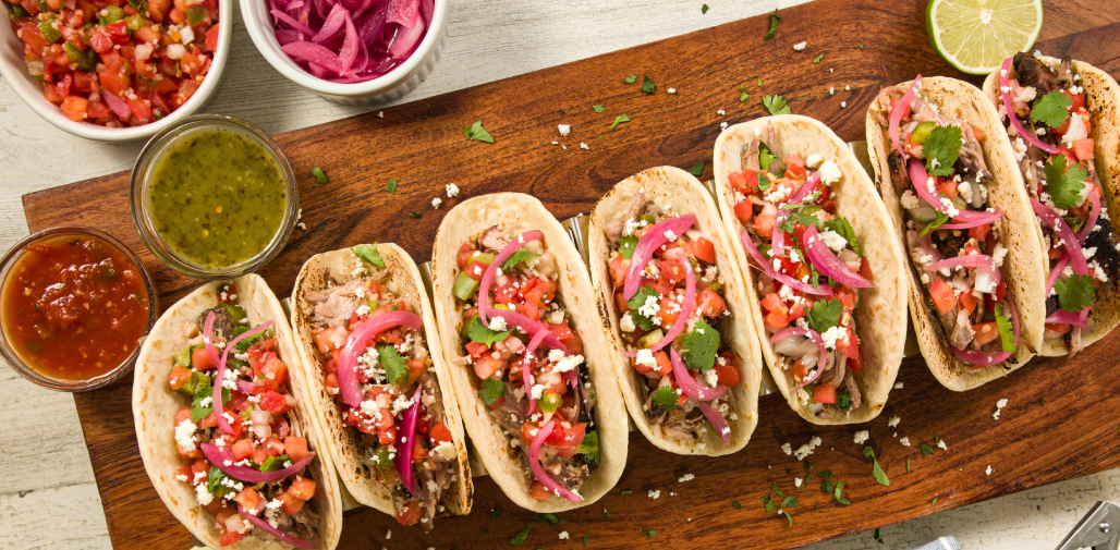 Valentines dinner ideas - pulled pork tacos recipe