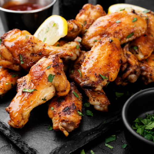 best chicken wing recipes - honey sriracha chicken wings recipe