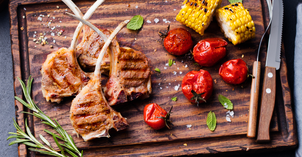 how to grill rack of lamb
