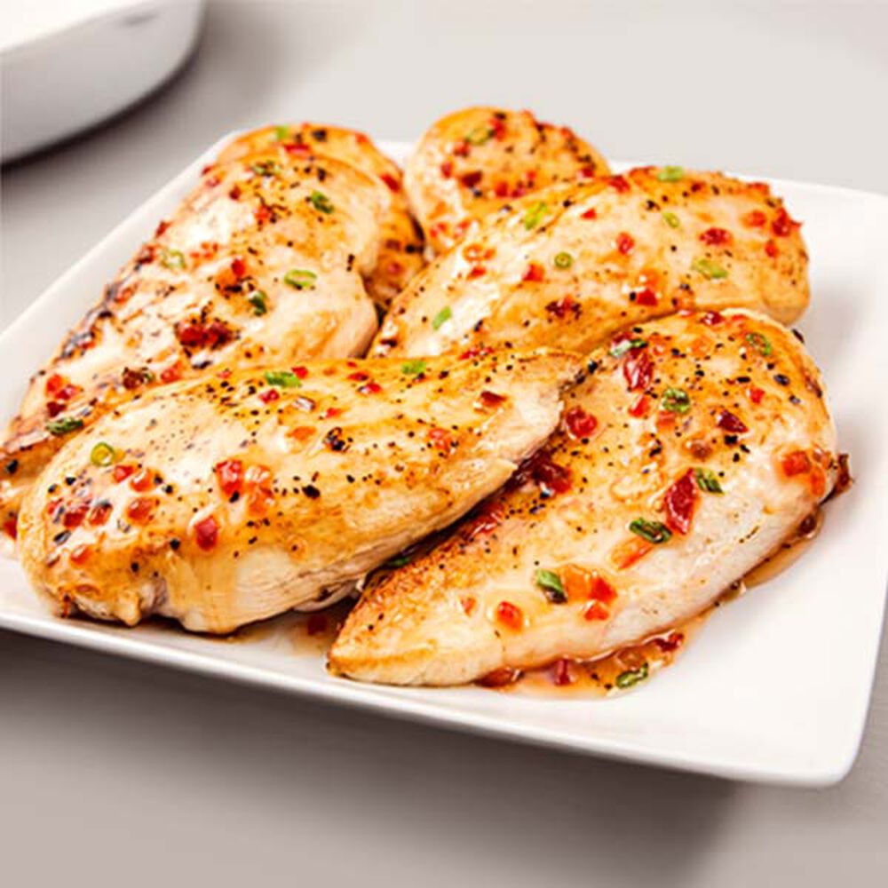 organic chicken breasts in sauce