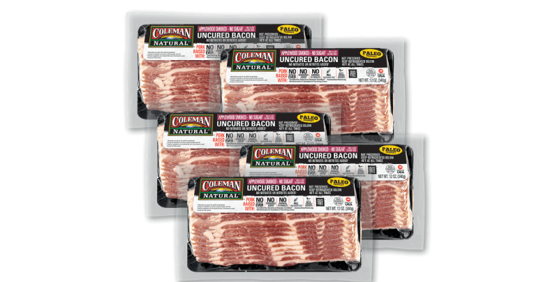 buy Coleman Natural No-Sugar Applewood-Smoked Bacon Value Bundle