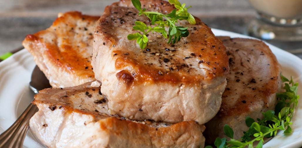 Valentines dinner ideeas - cast iron pork chops recipe