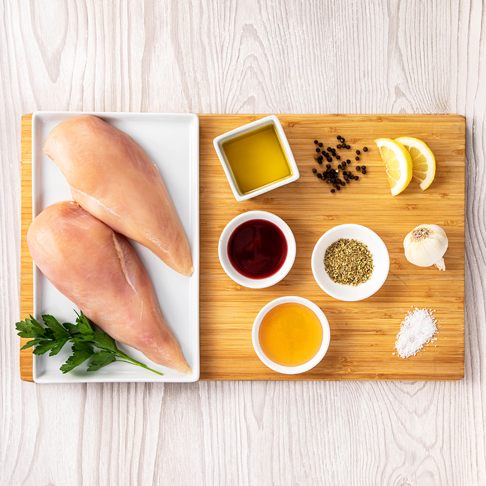 Greek Chicken Souvlaki Ingredients