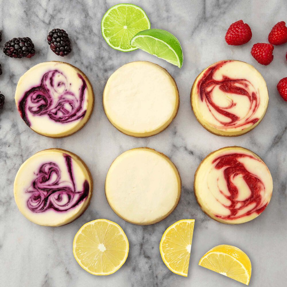 buy mini fruit cheesecakes sampler