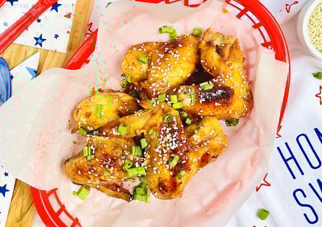 honey glazed chicken wings recipe