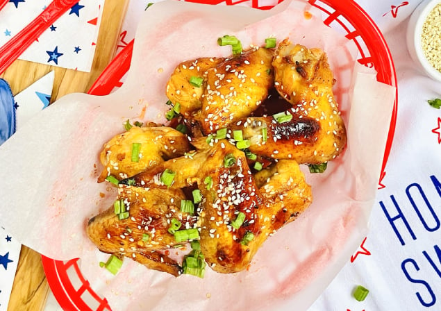 honey glazed chicken wings recipe